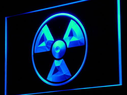 Radioactive Danger LED Neon Sign